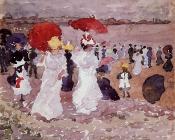 莫里斯 巴西 加斯特 : Ladies with Parasols